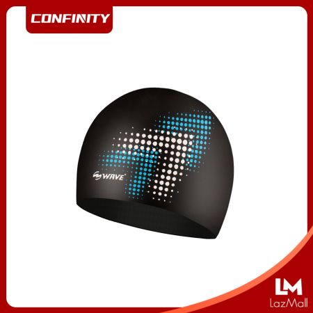 CONFINITY Silicone Swim Cap: High Quality, Comfortable Fit, Anti Slip