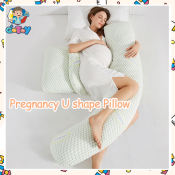 Probiotic Fabric Maternity Pillow - Comfortable U-Shape Support Pillow
