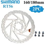 Shimano RT56 Rotor Set - 160mm/180mm Disc Brake Kit