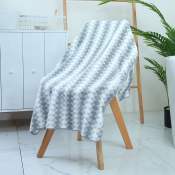 bath towel super soft microfiber zigzag