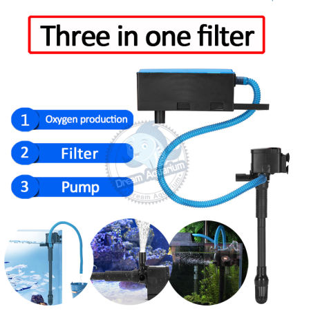 DDC Aquarium 3 in 1 Top Overhead Filter