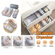 Nylon Drawer Organizer for Underwear and Socks - 6/7/9/11 Grids