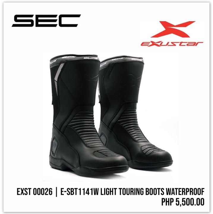 exustar motorcycle boots