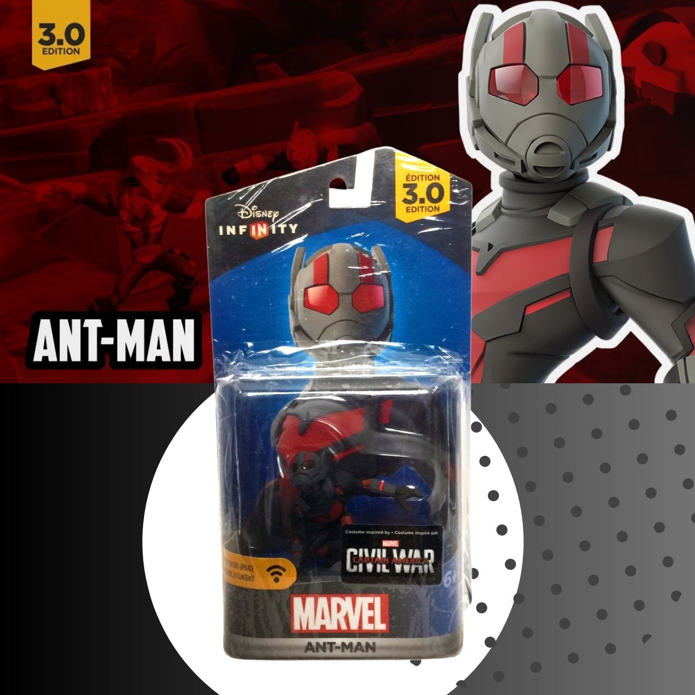 Disney Infinity 3.0 marvel Ant-Man (Homem Formiga) em Promoção na Americanas