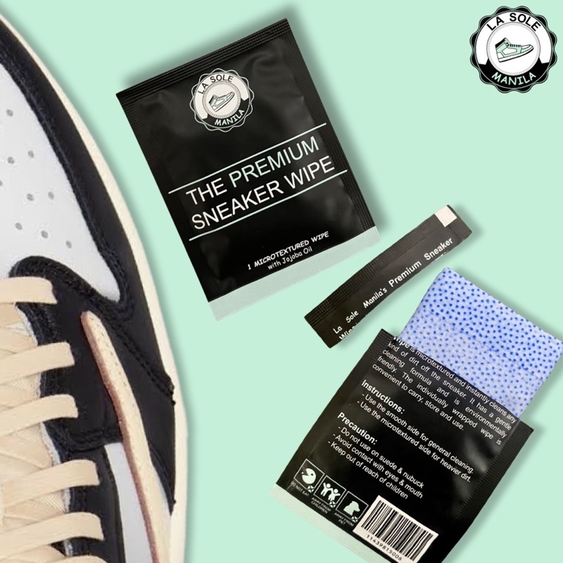 La Sole Manila Sneaker Wipes - On-the-go Sneaker Cleaner