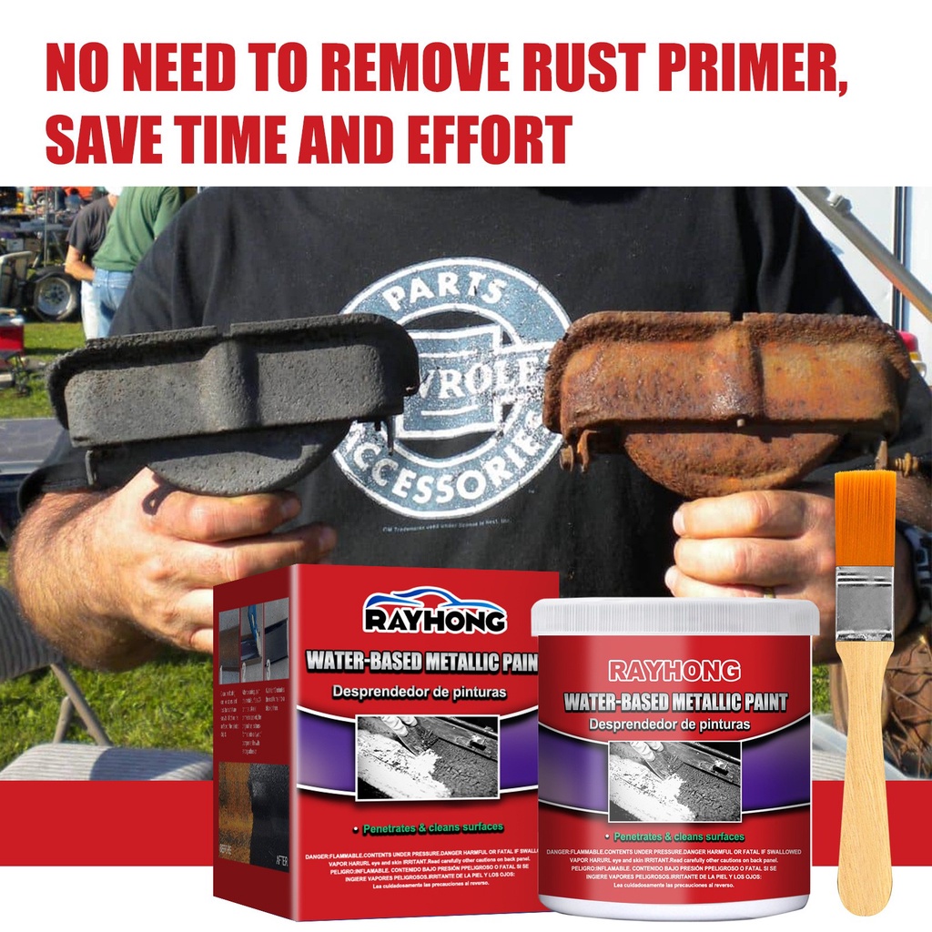 rust remover 100ml Car Rust Remover Spray Surface Rust Remover Kitchen Pot  Rust Cleaning Agent, for Metal Parts Rollers Door Hinges and Brake Parts  Rust Remover Strong Rust Remover for Metal Anti