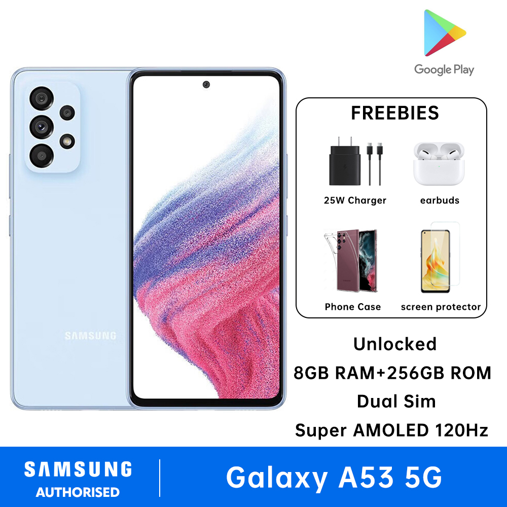 Samsung Galaxy A53 5G Smartphone Dual SIM 8GB RAM + 256GB ROM Android Super AMOLED 120Hz 5000 mAh Cell Phone - Image 4