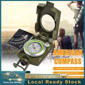 K4074 Zinc Compass - High Precision, Luminous Outdoor Tool