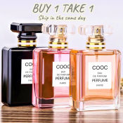 Cooc Perfume Long Lasting for Men and Women Light Edp Perfume Fragrance Gift Lady Spray 50ML