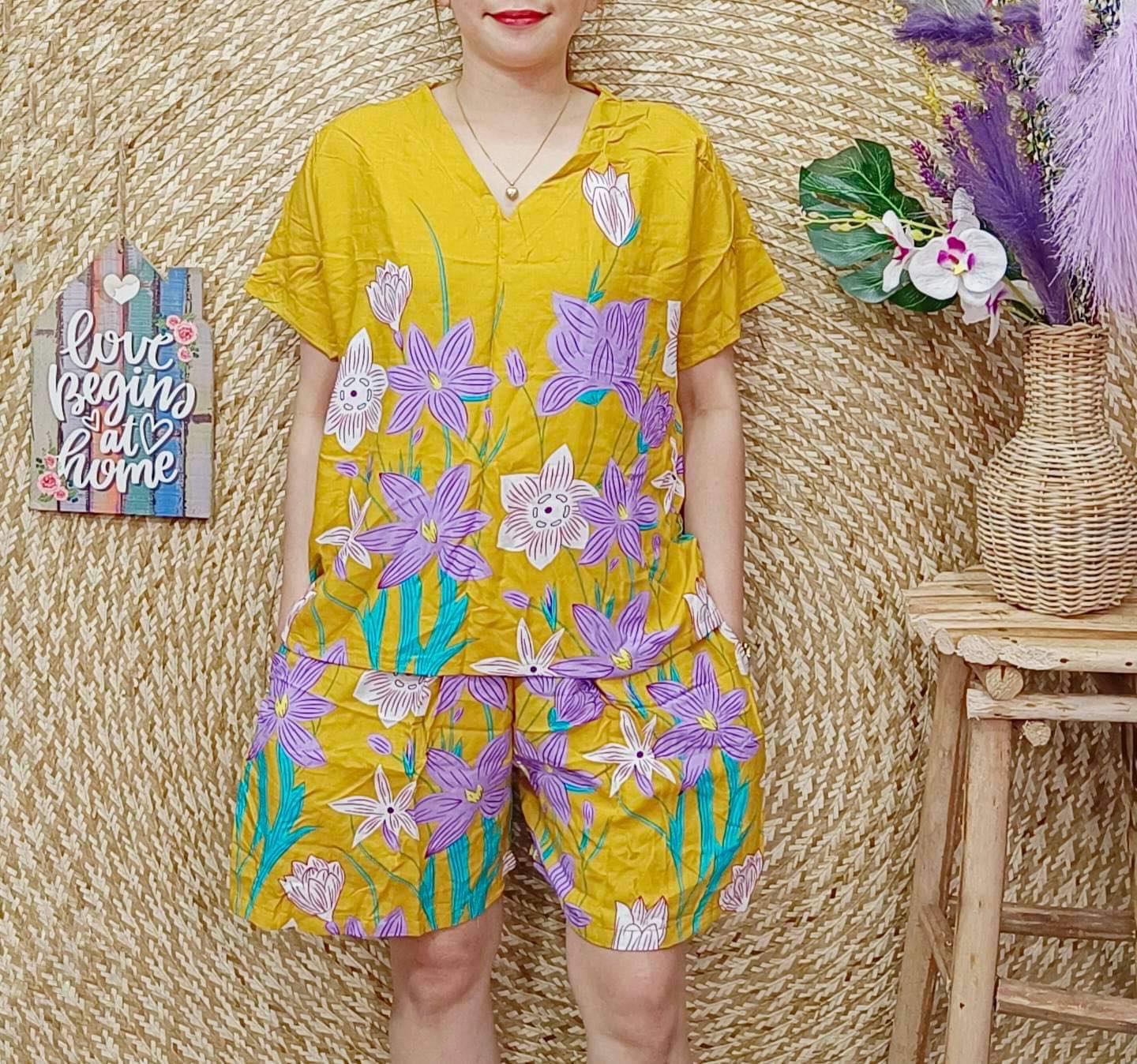 UPSIZE CHALLLIS TERNO SHORTS