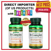 Nature's Bounty B-Complex Vitamins with Vitamin C and Folic Acid