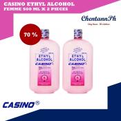 CASINO 70% Antiseptic Disinfectant - 2 Bottles, 500