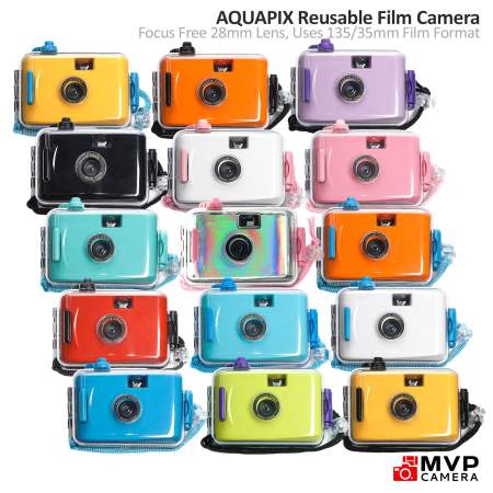 Aquapix REUSABLE Waterproof Lomo Film Camera 135 35mm