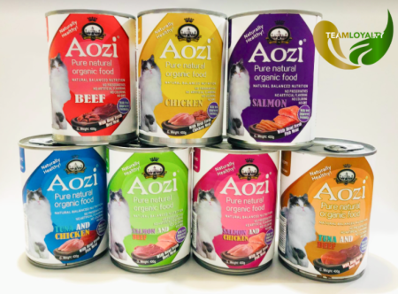Aozi Organic Cat Food in can 430g