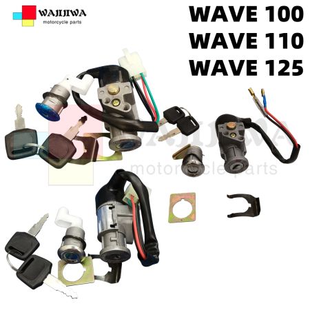 Wave 100 Wave 110 Wave 125 Motorcycle Seat Lock Ignition Switch Lock Set