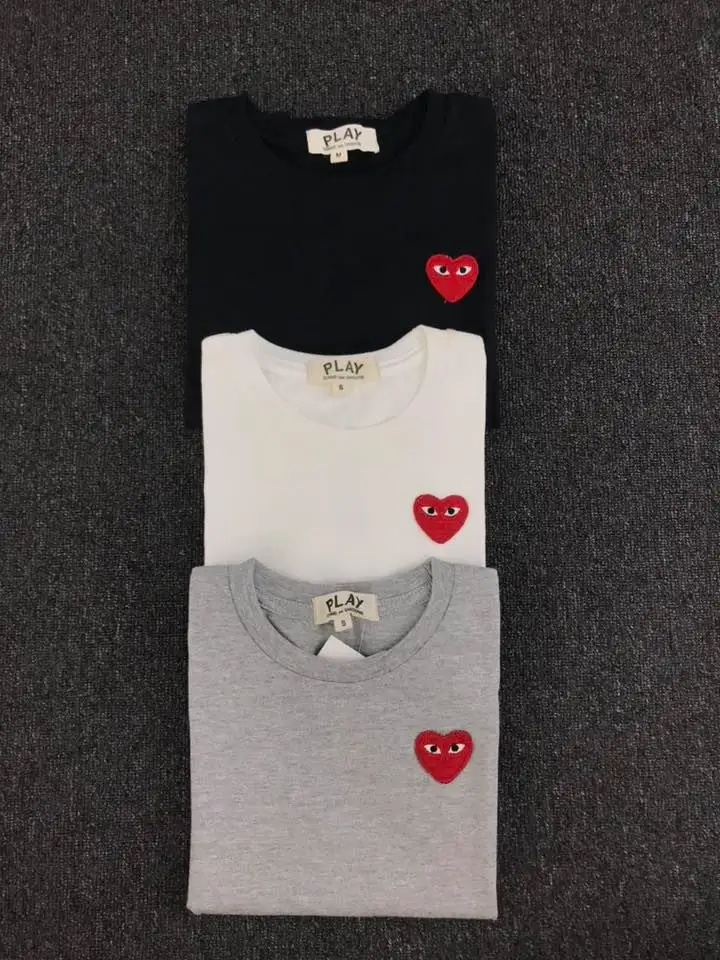 cdg play shirt online