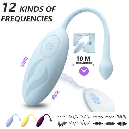 "12-Speed Remote Control Vibrating Egg - Brand Name (if applicable)"