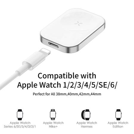 Portable Magnetic Wireless Charger for iWatch - Fast Charge