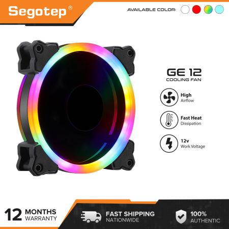 Segotep GE-12 Ring-type LED 12cm Cooling Fans