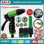 Replaceable Garden Hose Nozzle Set by Brand XYZ