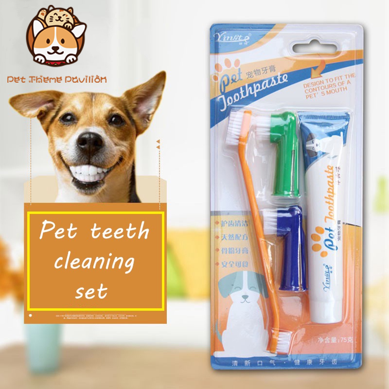 dog toothbrush and toothpaste ebay