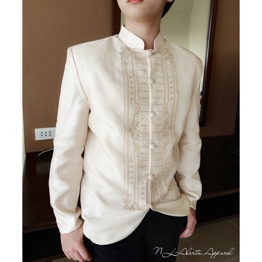 Coat deals barong design