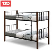 TAD LINSKI Single Wooden Post Bed Frame, 36x36x75