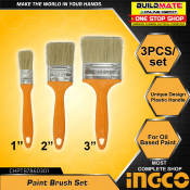 INGCO 3 PCS Paint Brush Set