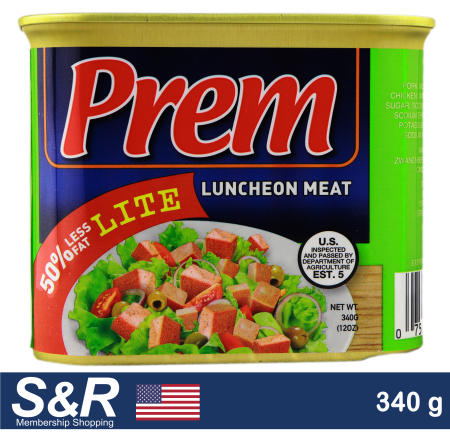 Prem Lite Luncheon Meat 340 g