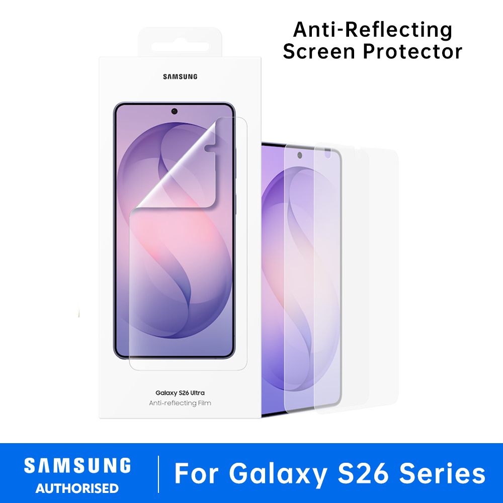 Original Samsung Official Galaxy S26 Series Anti-Reflecting Screen Protector Soft film Dustproof For Galaxy S26 Series