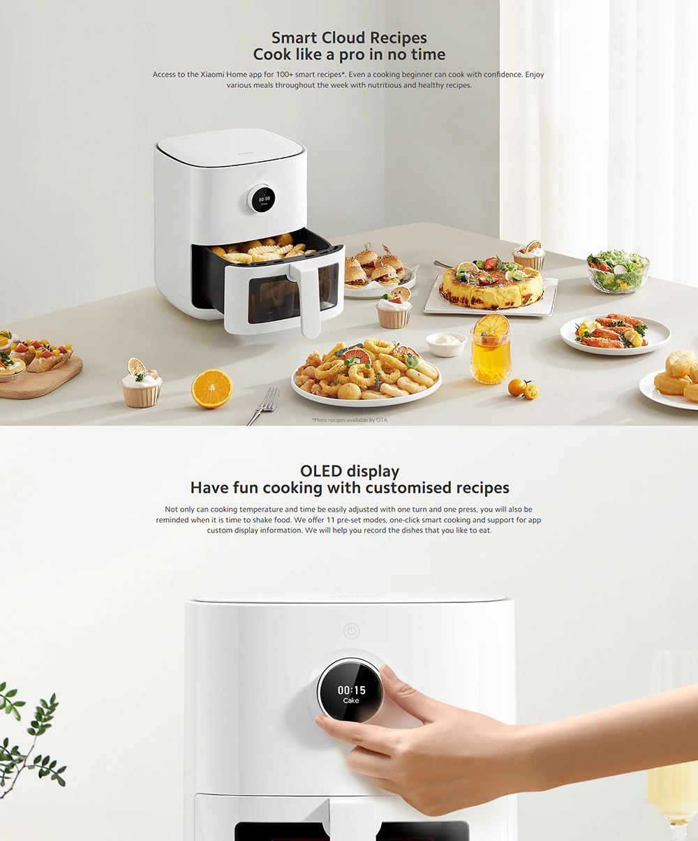 Xiaomi Smart Air Fryer Pro 4L is now available in PH, priced at PHP 5,099!