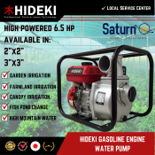 Hideki Gasoline Engine Water Pump 6.5HP - Industrial Duty