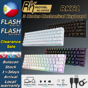 RK61 RGB Hotswappable Wireless Mechanical Keyboard by Royal Kludge