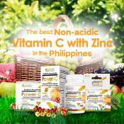 POWER C ZINC 500mg | Non-Acidic Immunity Booster | Sleep & Anxiety