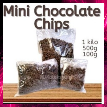 Chocolate Chips Droplets 100g and 500g