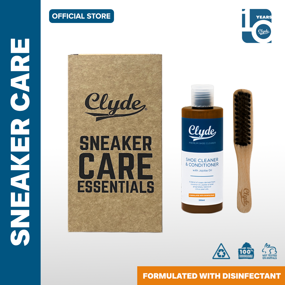 Clyde Premium Shoe Cleaner 250ml Bottle Refill with Disinfectant Lazada PH