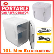 Portable Electronic Cooling/Warming Mini Fridge for Car/Home, 4L/10L