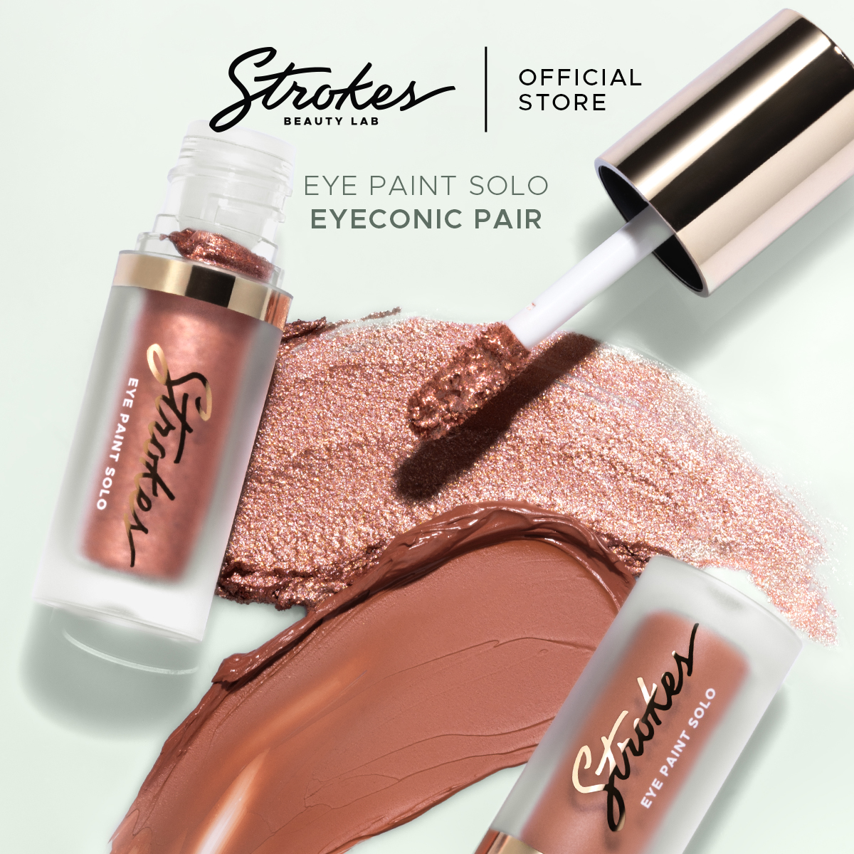 Discount on Strokes Beauty Lab  shoes - SKU: Strokes The Eyeconic Pair [Matte & Metallic Liquid Eyeshadow]