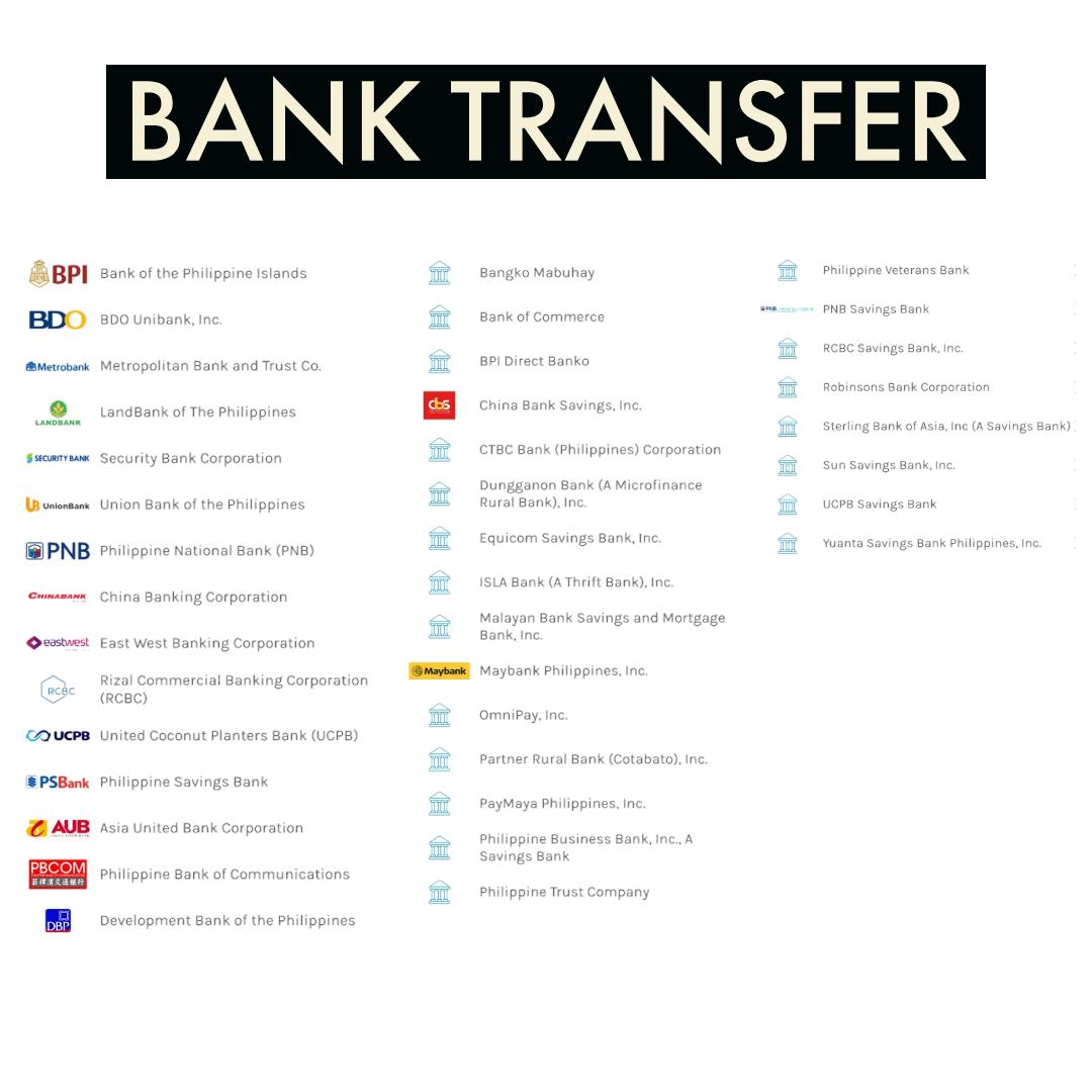 5000php Bank To Bank Money Transfer Intstant Deposit Bdo Bpi Unionbank Security Bank Eastwest Rcbc Ucpb Psbank Aub Metrobank - 