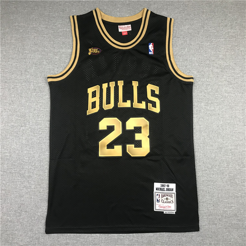 Gold cheap bulls jersey