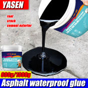 Waterproof Roof Repair Glue - Asphalt Waterproofer for Concrete Walls