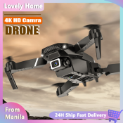 E88 4K HD Mini Drone with Dual Camera and WiFi