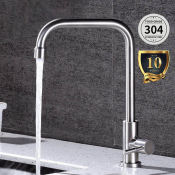 SUS 304 Stainless Steel Kitchen Faucet by 