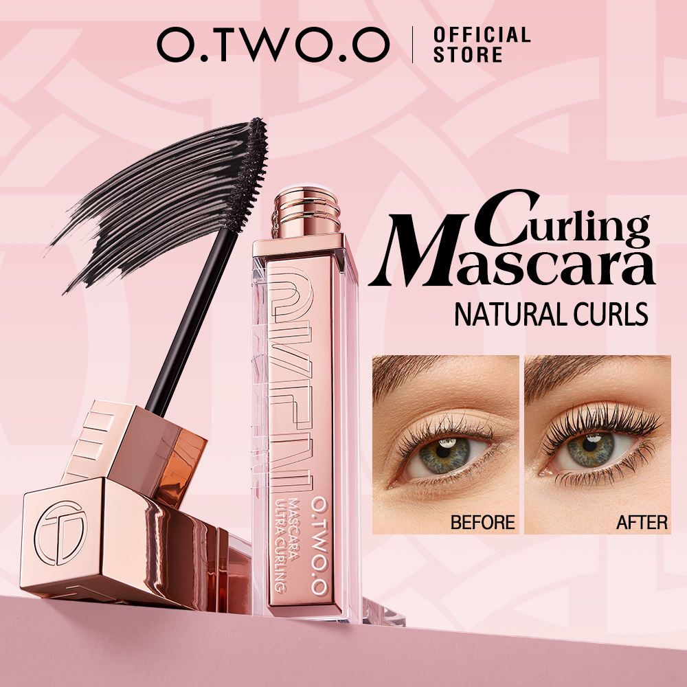 Discount on O.TWO.O  shoes - SKU: O.TWO.O Mascara Waterproof 24H Long-lasting Volume Curling Smudge-proof Natural Curls 3D Thick Eyela