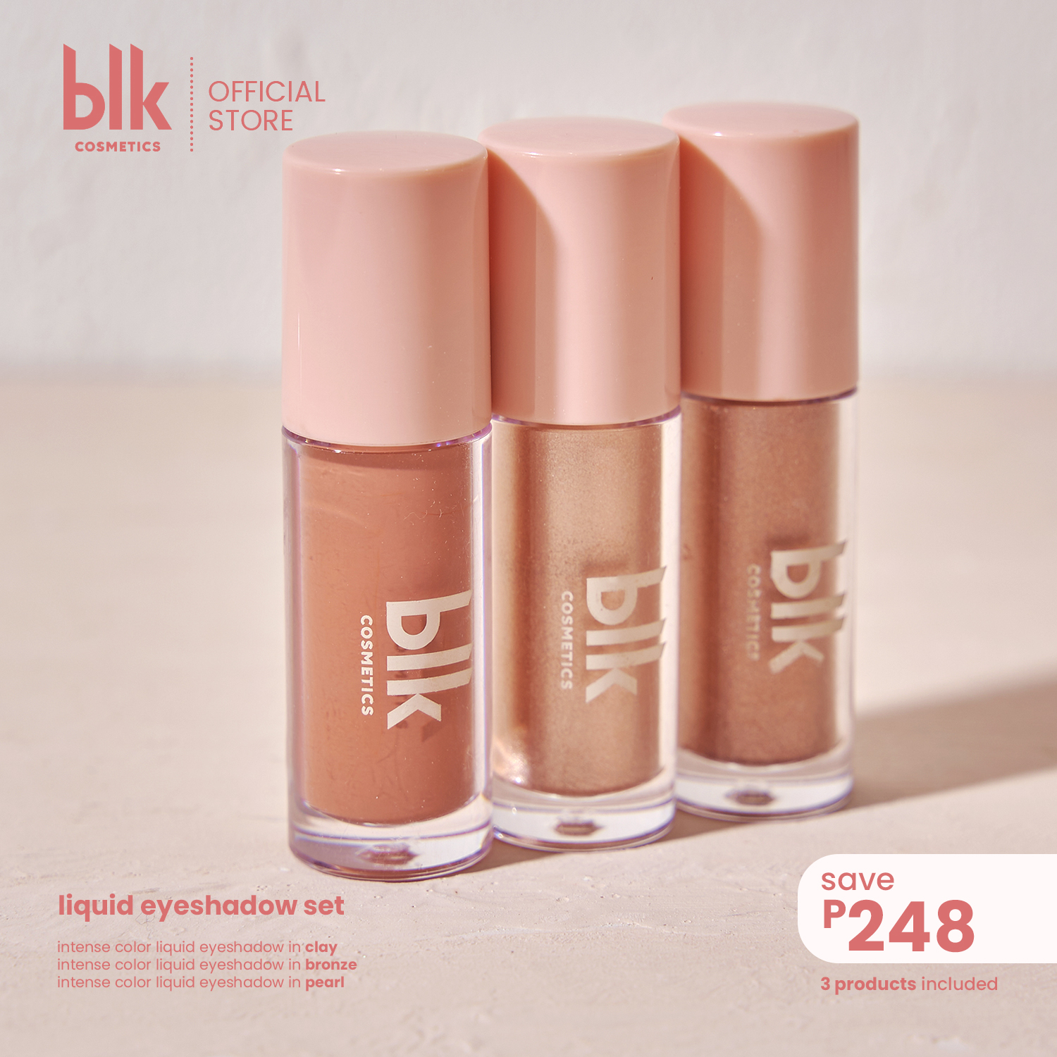 Discount on BLK Cosmetics  shoes - SKU: blk cosmetics daydream liquid eyeshadow set - gift set
