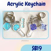 yeoret08gk28 Ppop Acrylic Keychains - Atin SB19 Bgyo MNL48 lightstick keyring