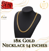 Boutiqo Luxury 18k Gold Plated Necklace for Men
