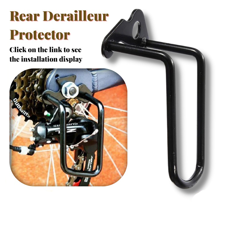 Rear Derailleur Chain Protector RD Guard Stainless Steel MTB Road - Main Image