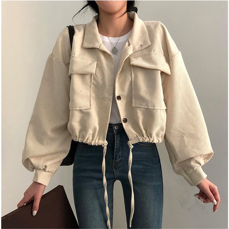 korean crop jacket