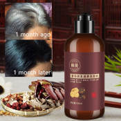 Herbal Black Hair Shampoo by Polygonum Multiflorum - 300ml